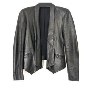 Leather lamb skin jacket